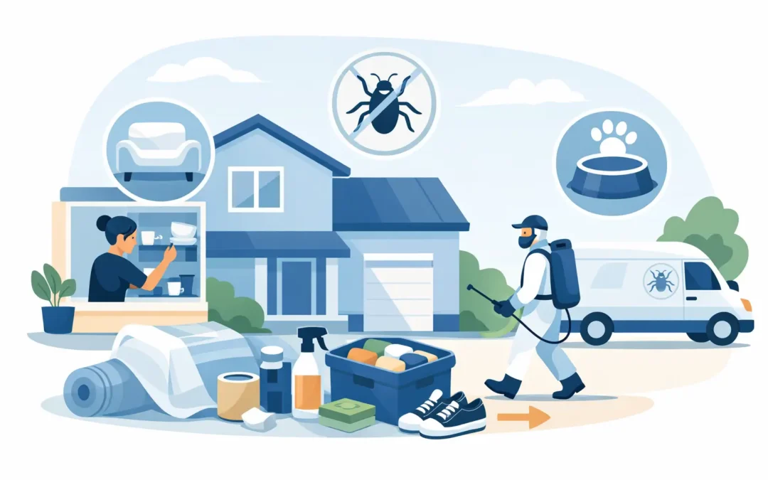 How to Prepare House for Pest Control