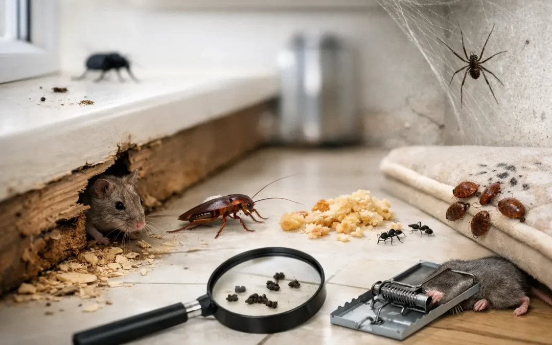 10 Top Signs of Pest Infestation