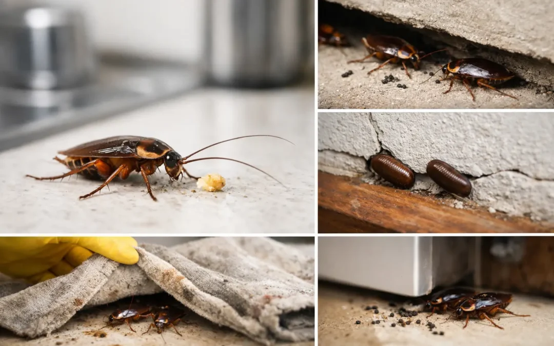 9 Cockroach Infestation Warning Signs