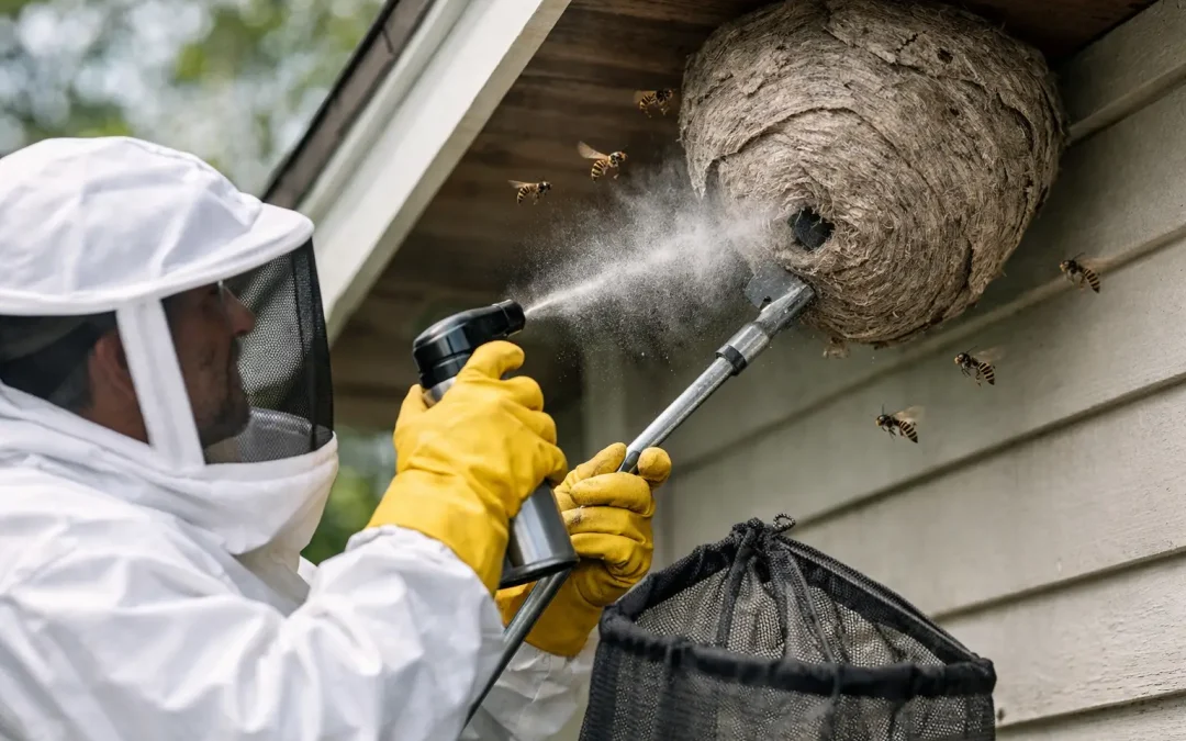 How to Remove a Wasp Nest Safely