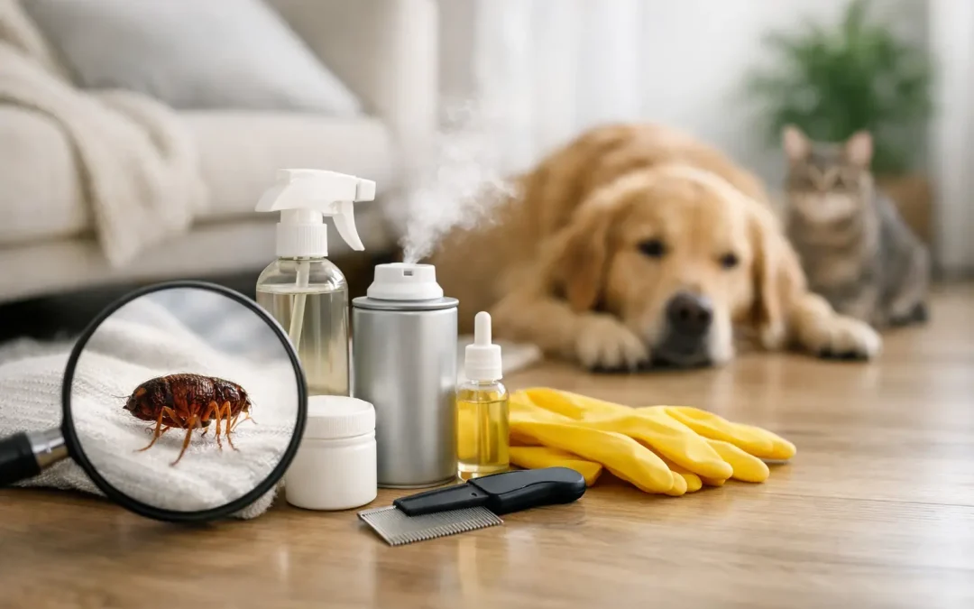 Homeowner Guide to Flea Treatment at Home