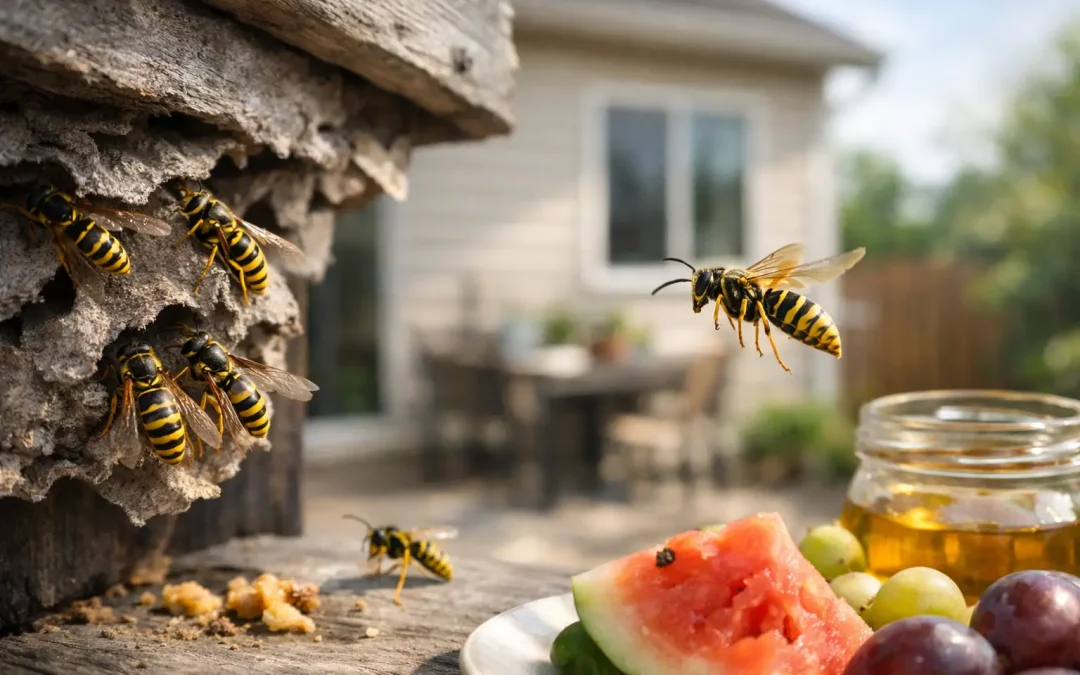 What Attracts Wasps to Houses? Common Causes