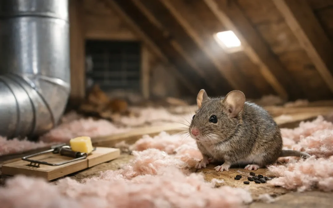 What Causes Mice in Attics?