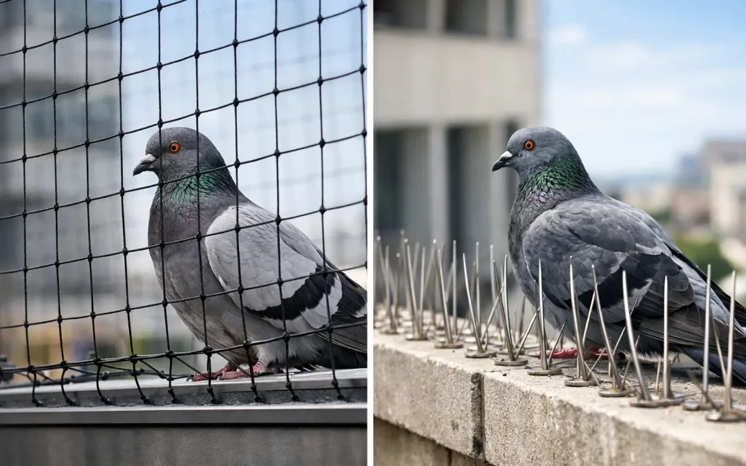 Bird Netting vs Bird Spikes: Which Works Best?