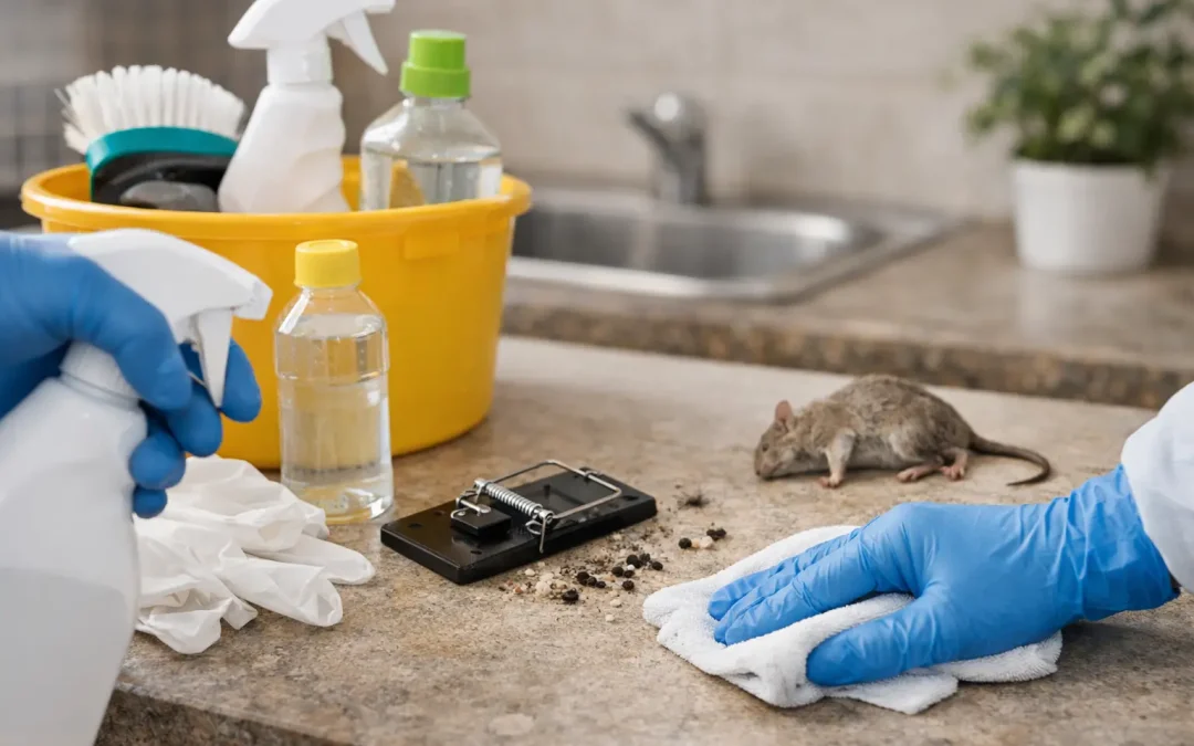 How to Sanitise After Mice Safely and Thoroughly